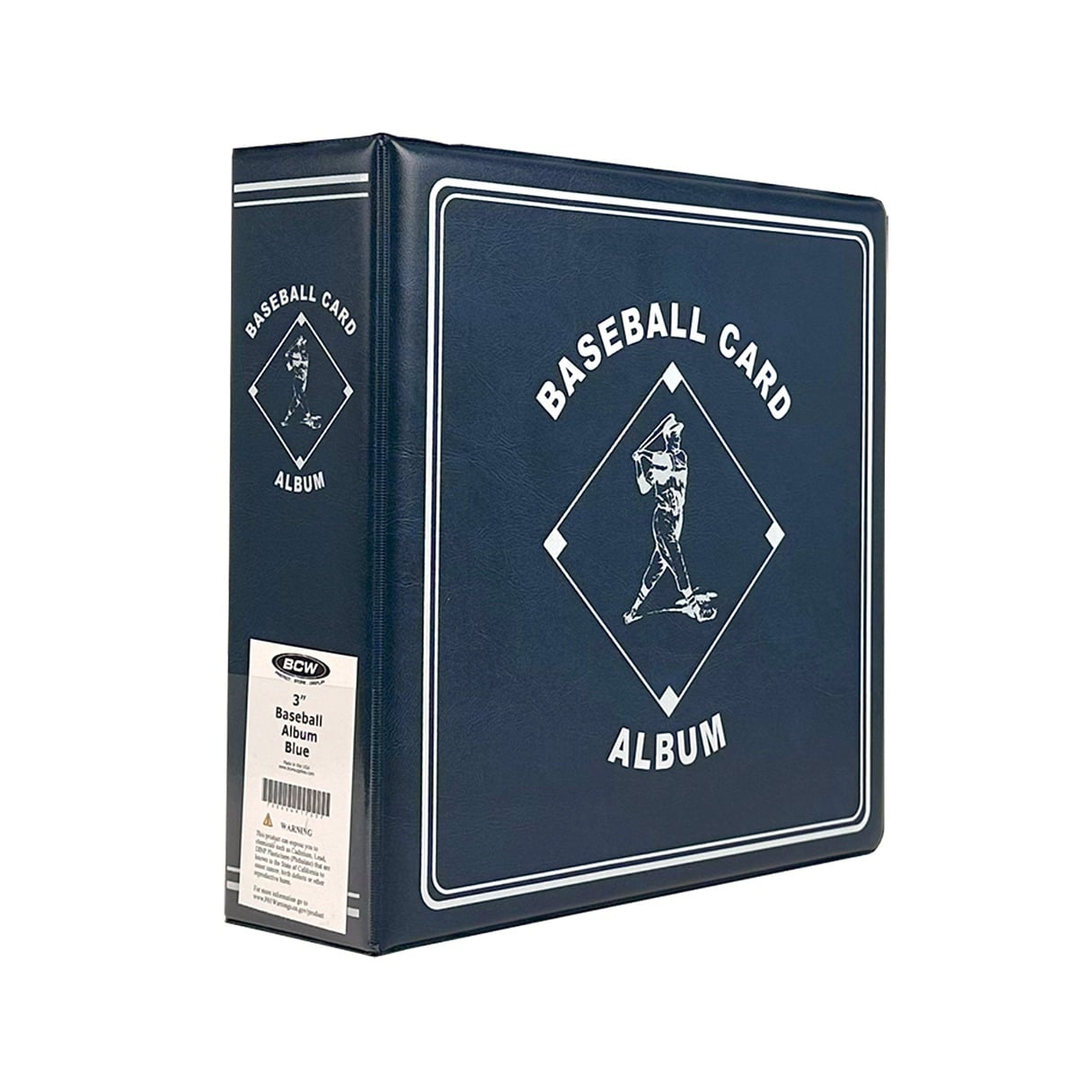 3 in. Album - Baseball - Blue
