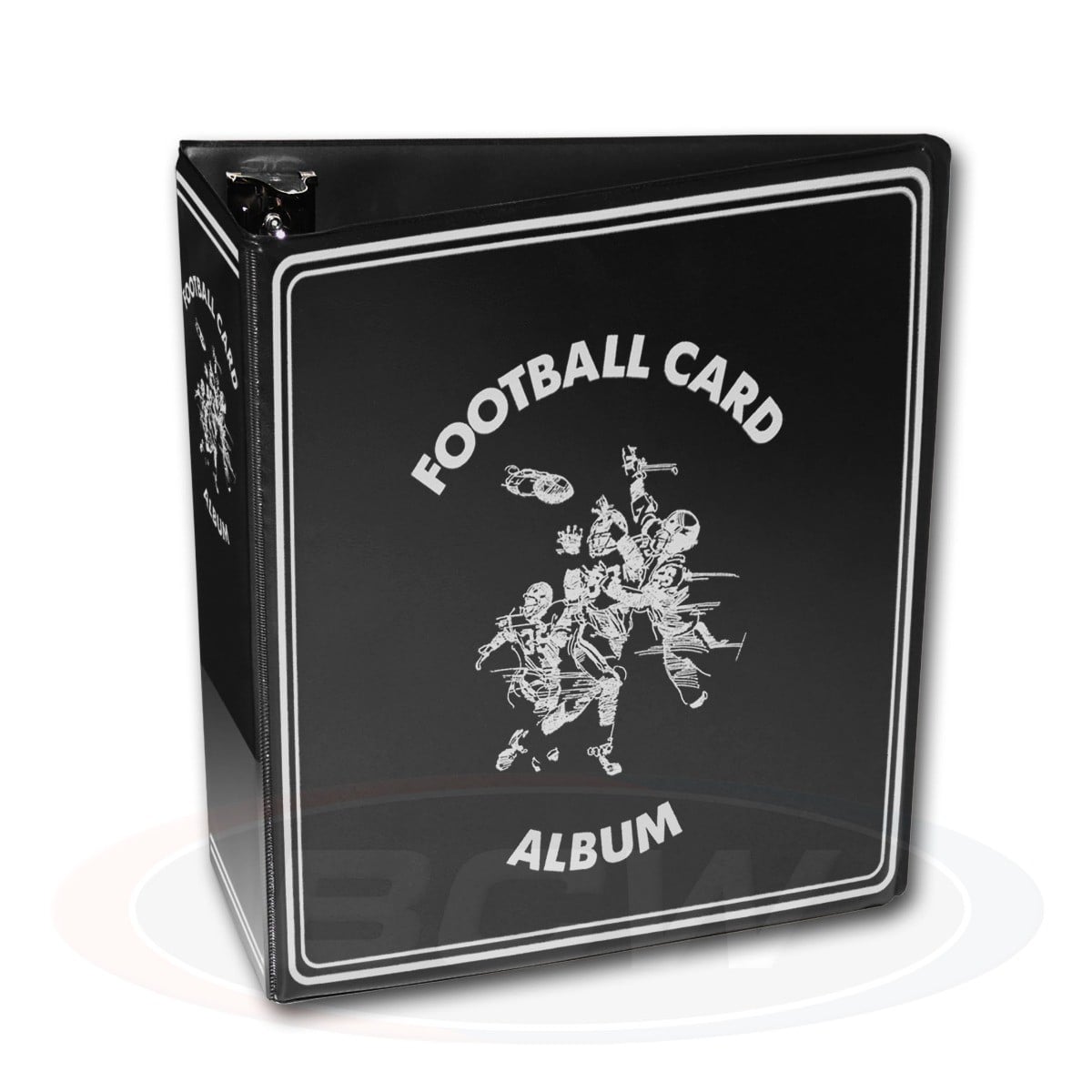 3 in. Album - Football - Black
