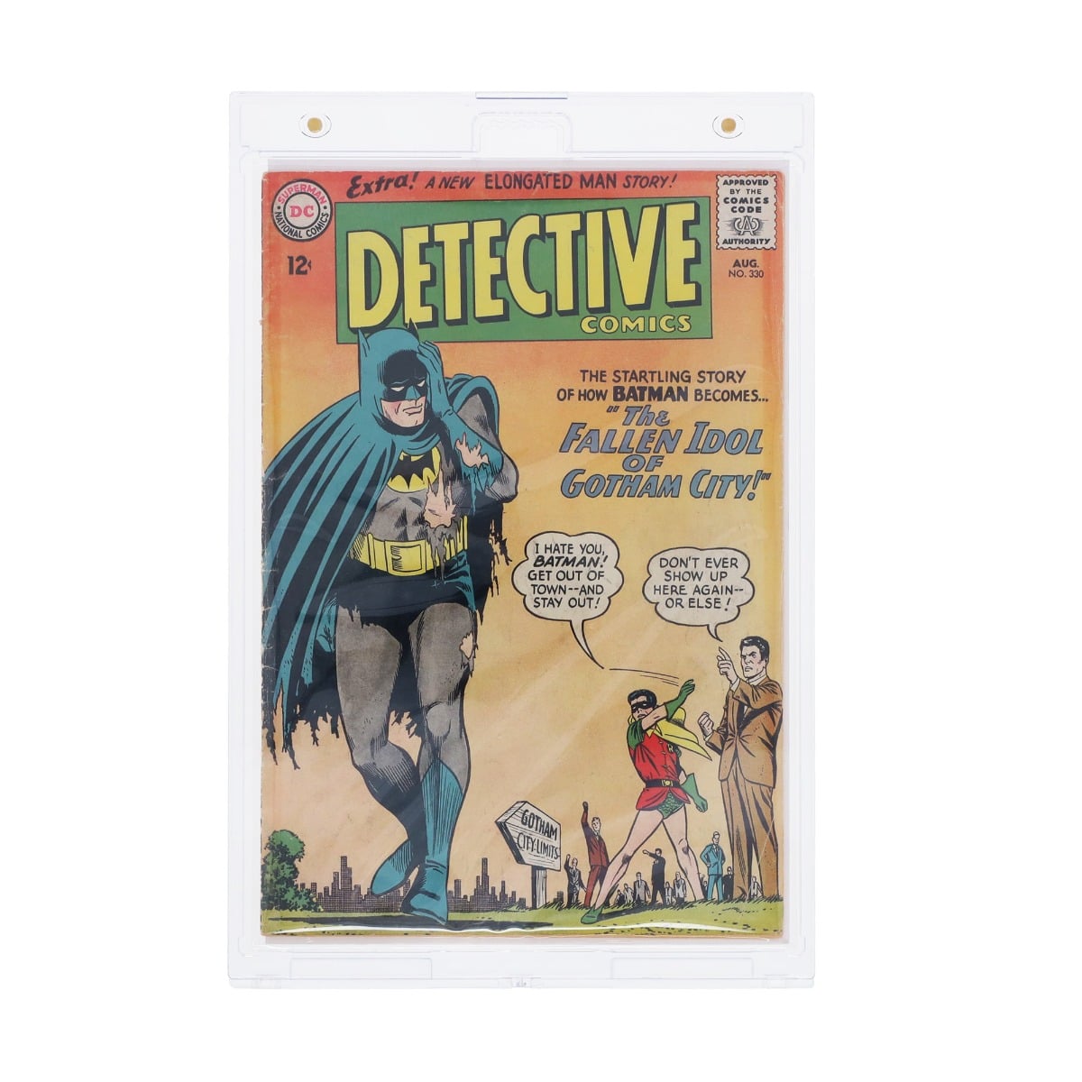 Magnetic Comic Book Holder - Silver